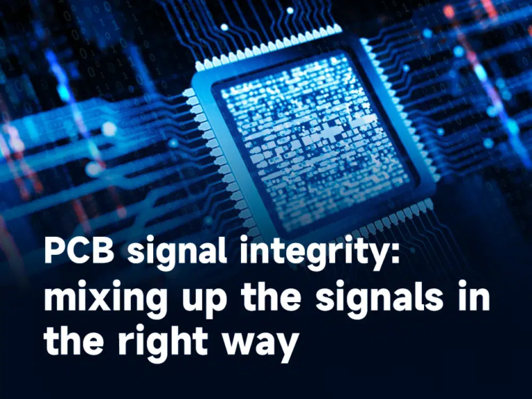 PCB signal integrity : mixing up the signals in the right way |Qtech ...